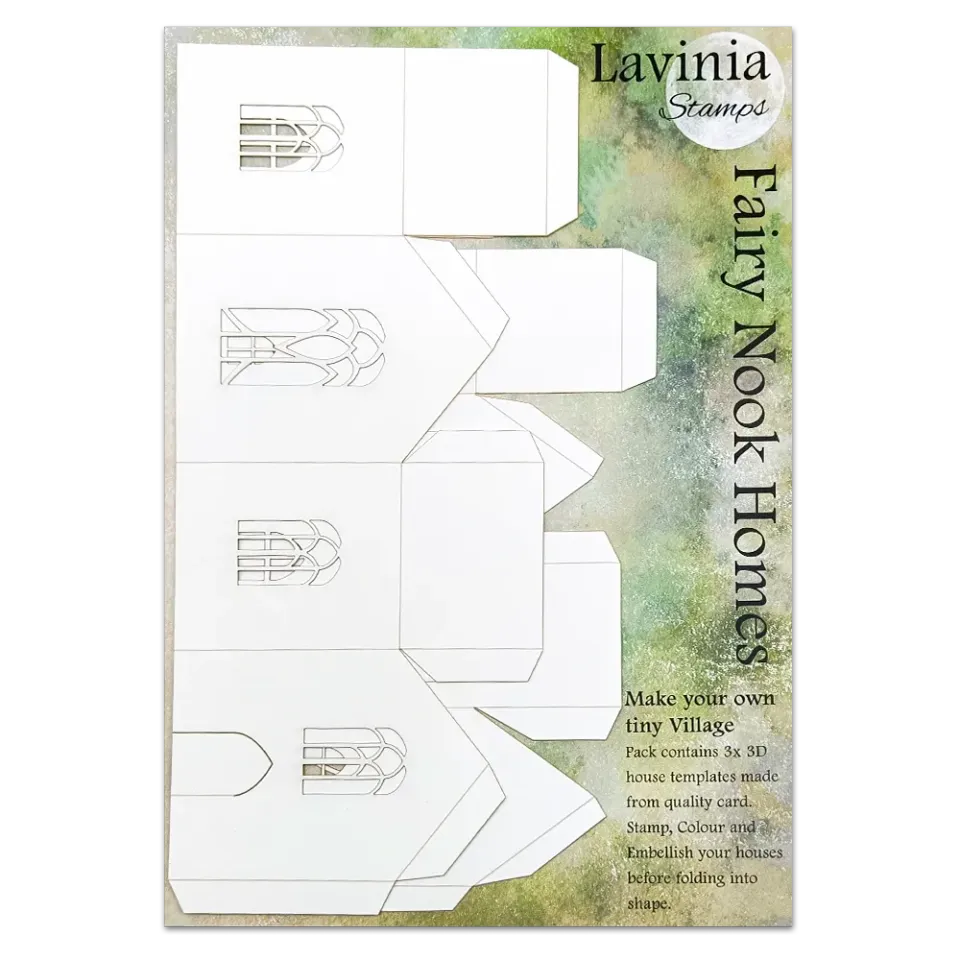 Lavinia Stamps Fairy Nook Homes Schablonen-Set 3-teilig