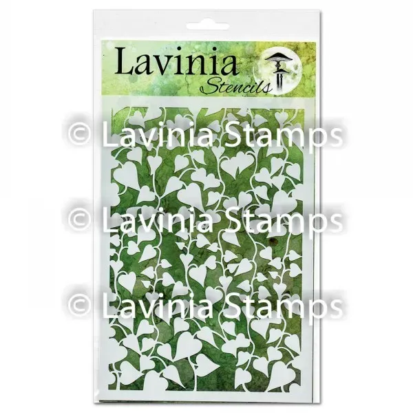 Lavinia-Stamps Ivy Schablone Efeu für Karten