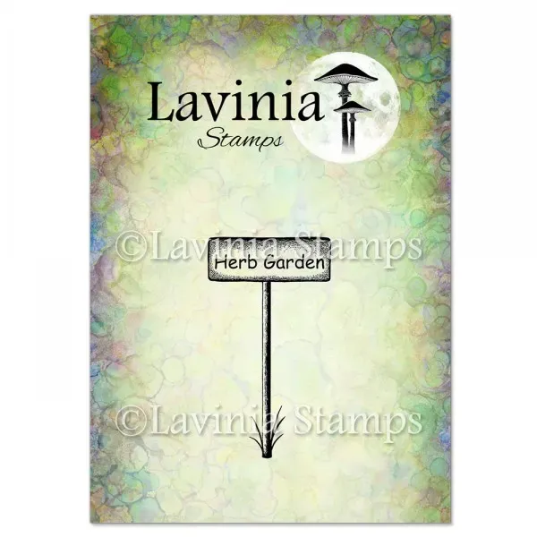 Lavinia Stamps Herb Garden Sign Stempel Photopolymer