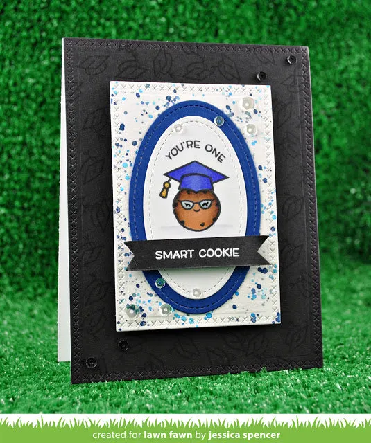Lawn Fawn Smart Cookie Clear Stamps Keks Abschluss