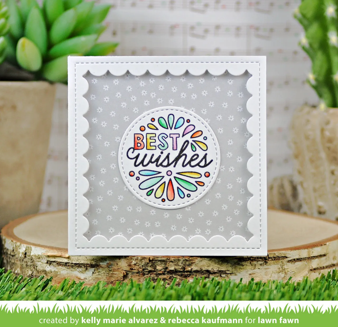 Lawn Fawn Magic Spring Messages Stempelset Frühlingssprüche