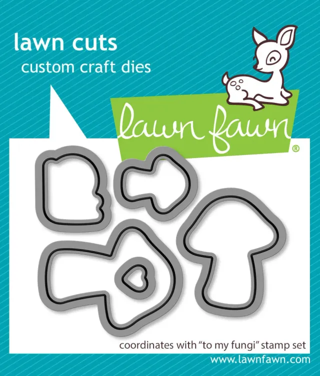 Lawn Fawn Lawn Cuts To My Fungi Stanzschablonen 5-teilig Pilze