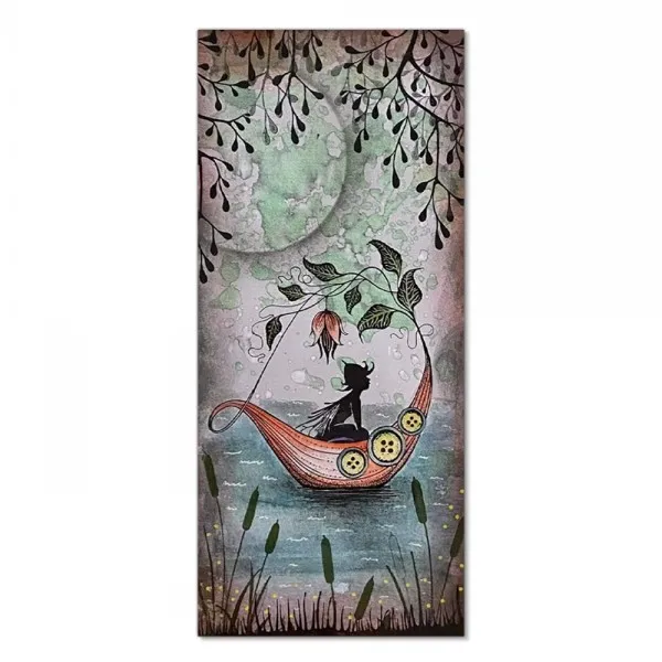 Lavinia-Stamps Snow Shrub Stempel Photopolymer Winter