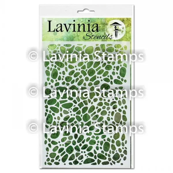 Lavinia Stamps Stone Schablone Steinstruktur