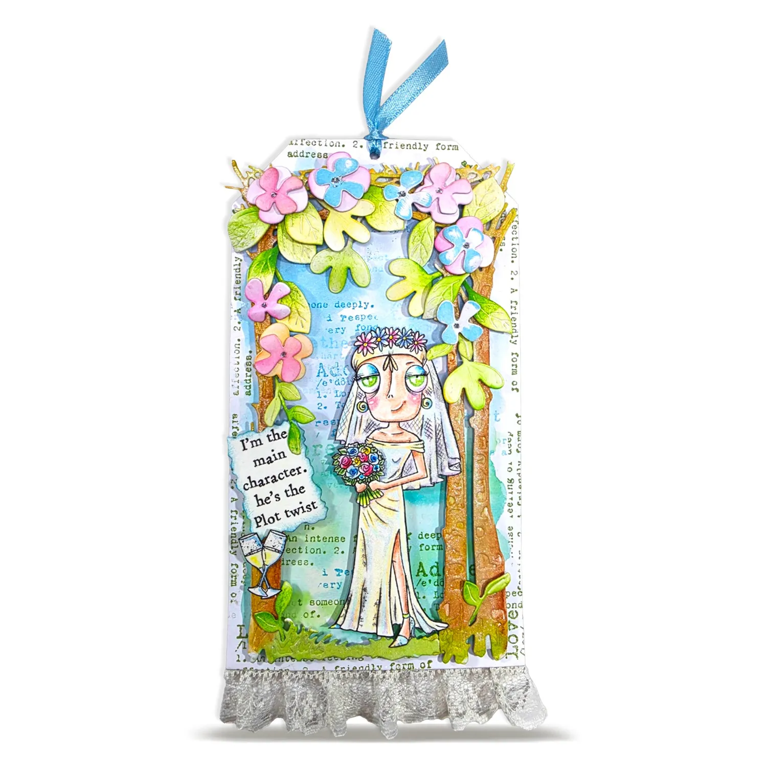 AALL and Create TP-1450 Runaway Bride Dee Stempelset A7