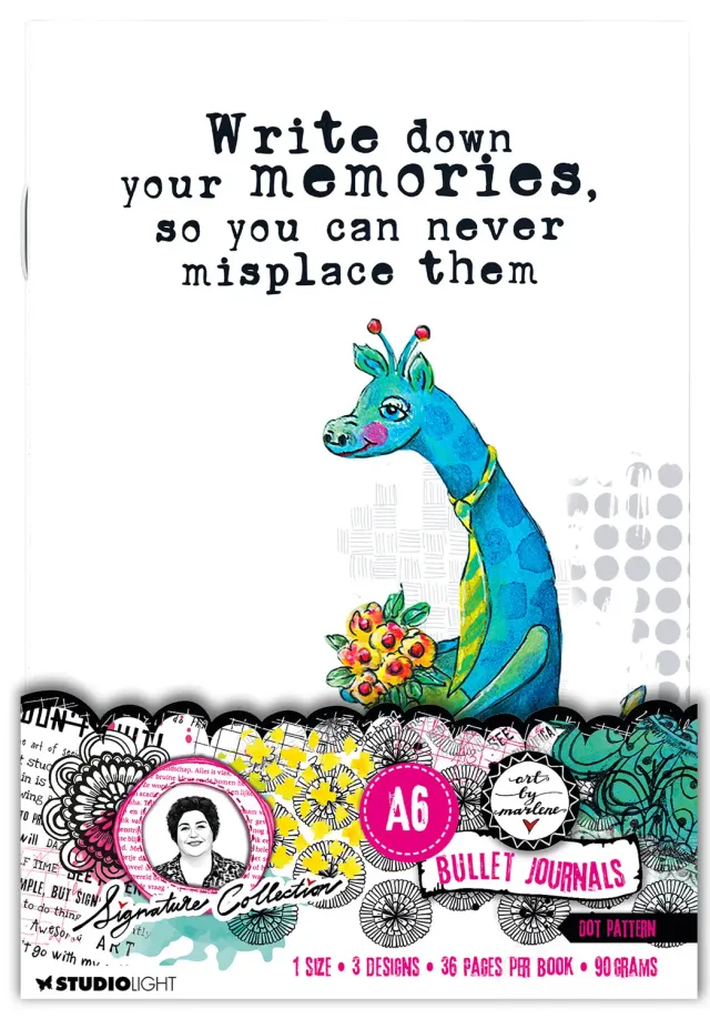 Art by Marlene Signature Notizbuch A6 3er Set