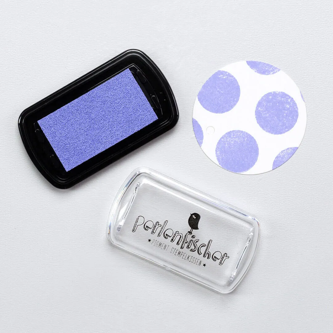 Perlenfischer Lavendel Mini Stempelkissen Pigment Lila