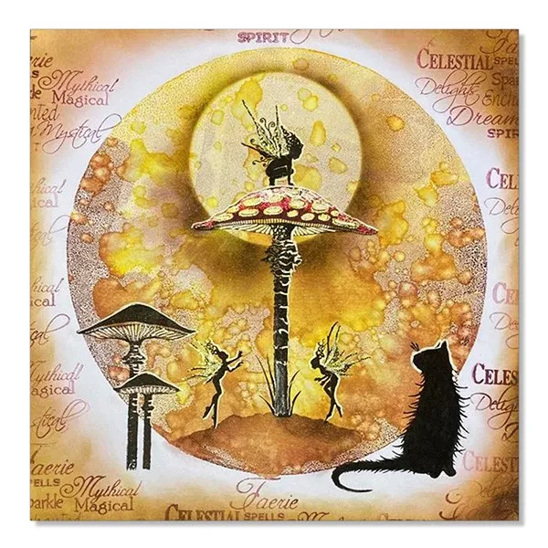 Lavinia Stamps Fairy Toadstool Stempel Photopolymer Pilz