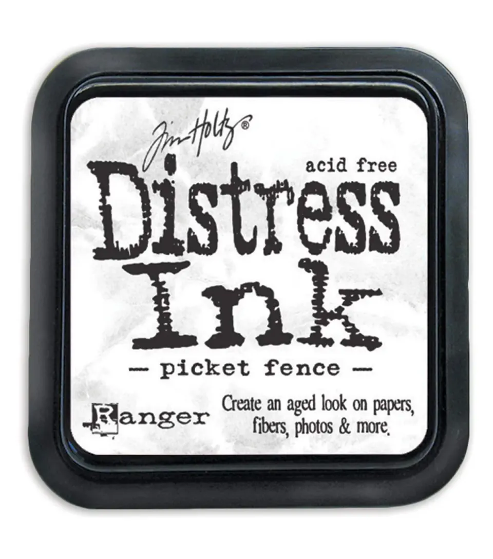 Tim Holtz Distress Ink Stempelkissen Picket Fence Weiß