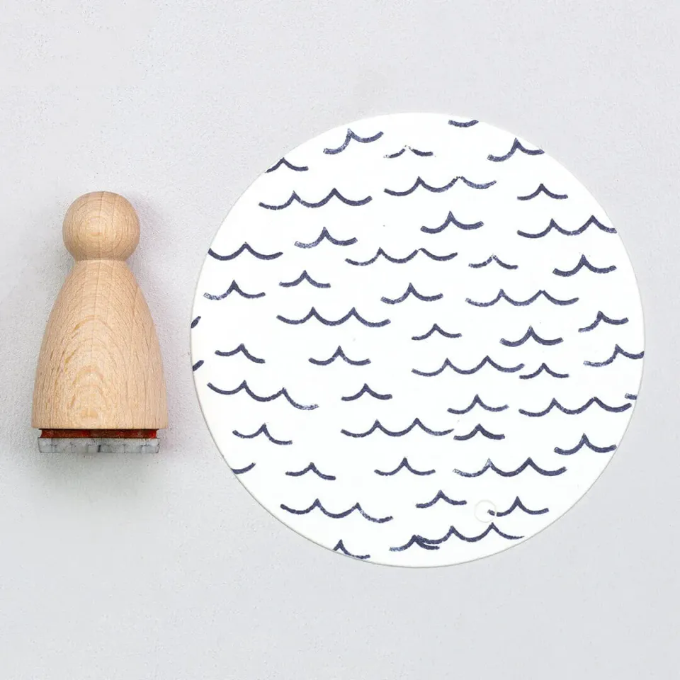 Perlenfischer Sea Stempel klein 15x19 mm