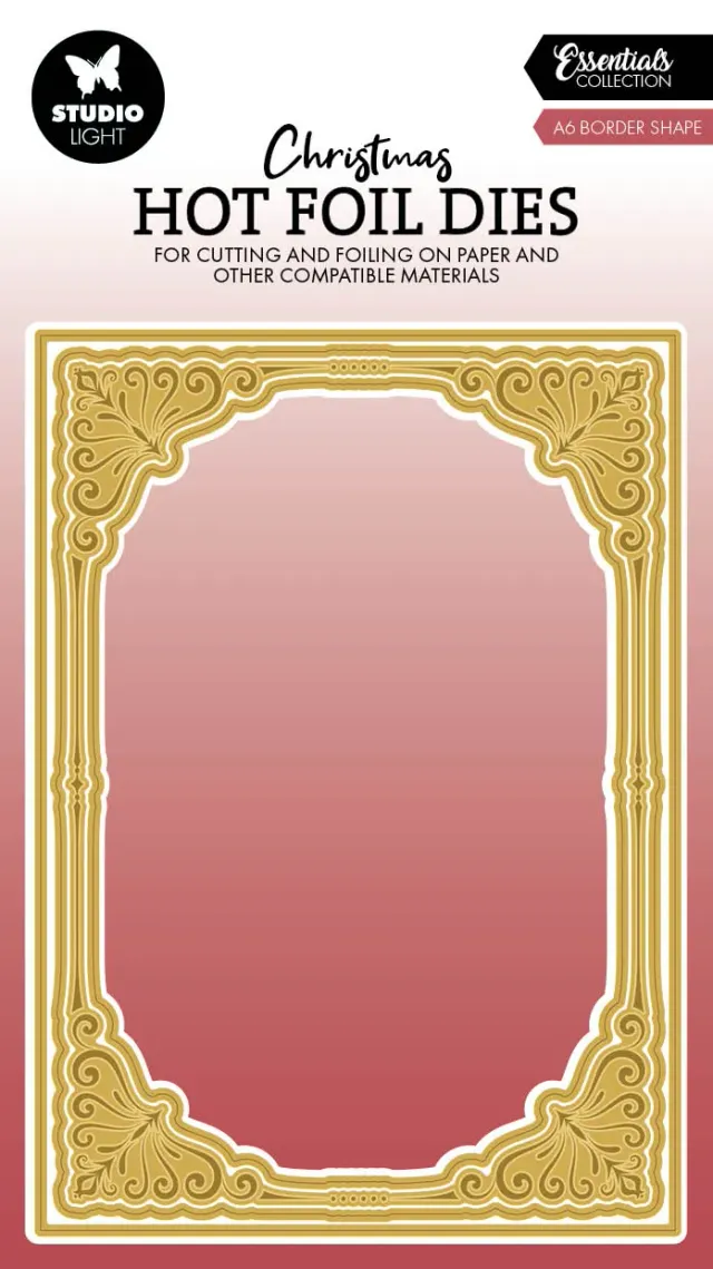 StudioLight Essentials A6 Border Shape Classic Heißfolienplatte