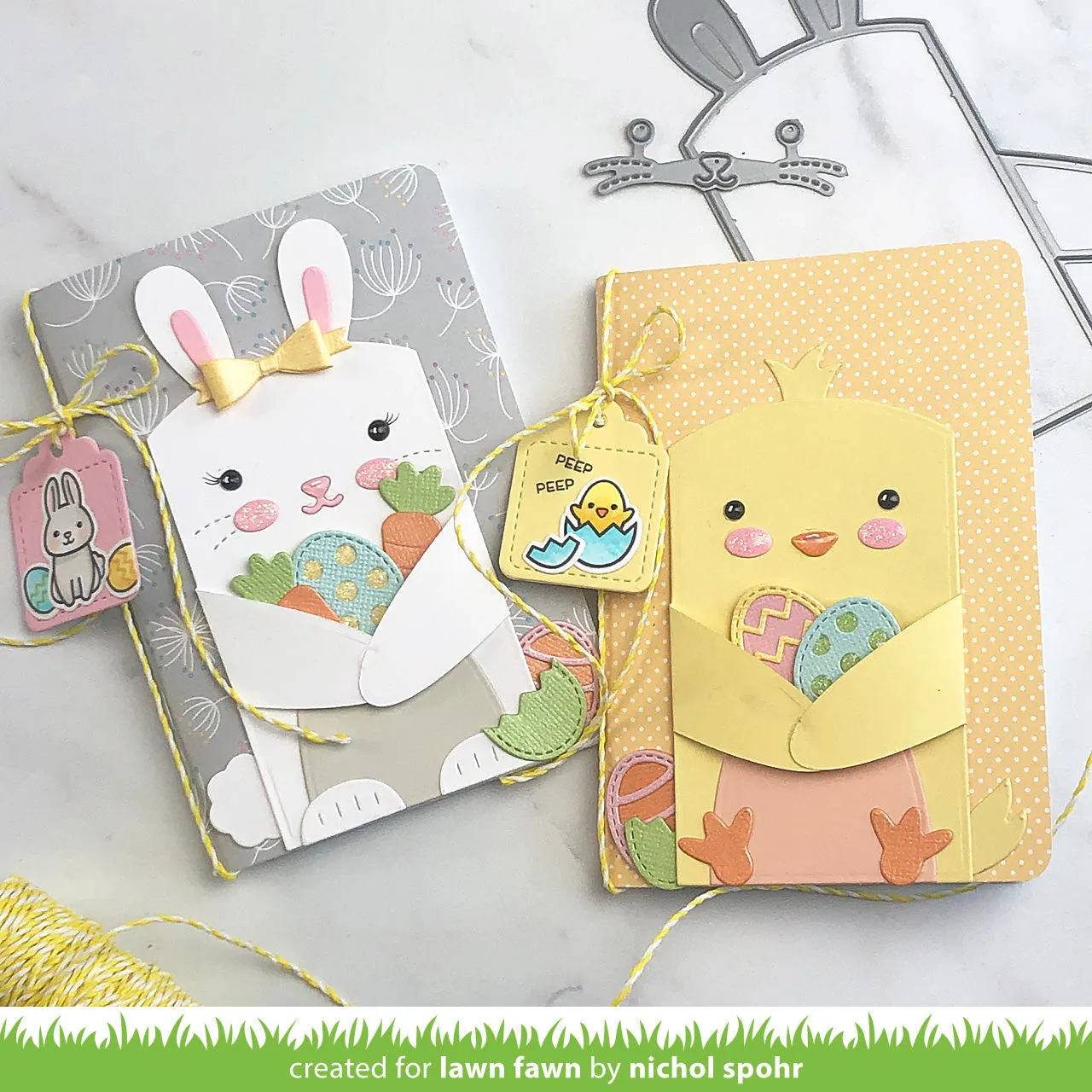 Lawn Fawn Lawn Cuts Spring Critter Huggers Stanzen Ostern