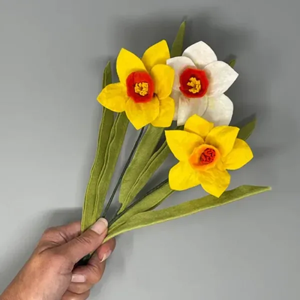 Lavinia Stamps Filz Bastelset Daffodils Narzissen
