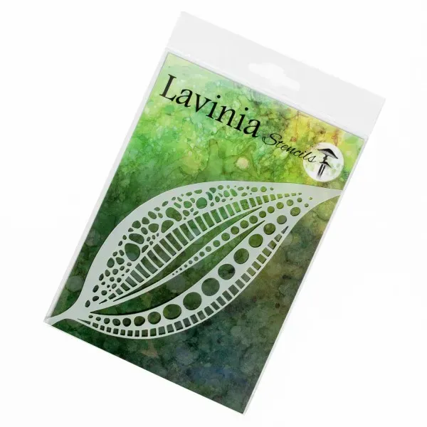 Lavinia Stencils Tall Leaf Mask Maske hohes Blatt