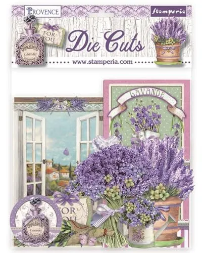 Stamperia Provence Die Cuts sortiert Papier