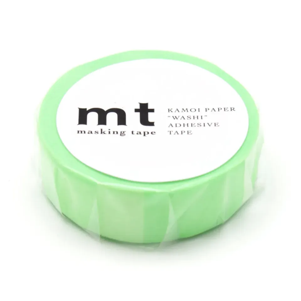 Perlenfischer Shocking green Washi Tape 15mm x 7m
